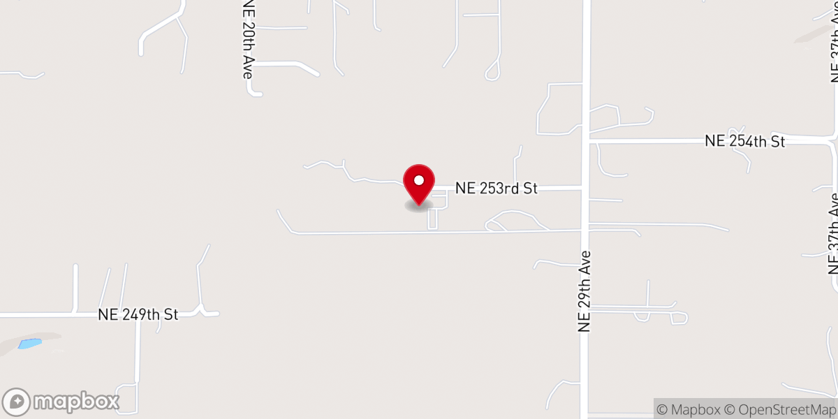 Map showing location of Vintage Gardens Rustic Events