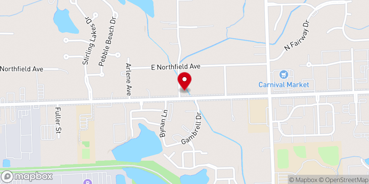 Map showing location of Faith Assembly Deaf Church