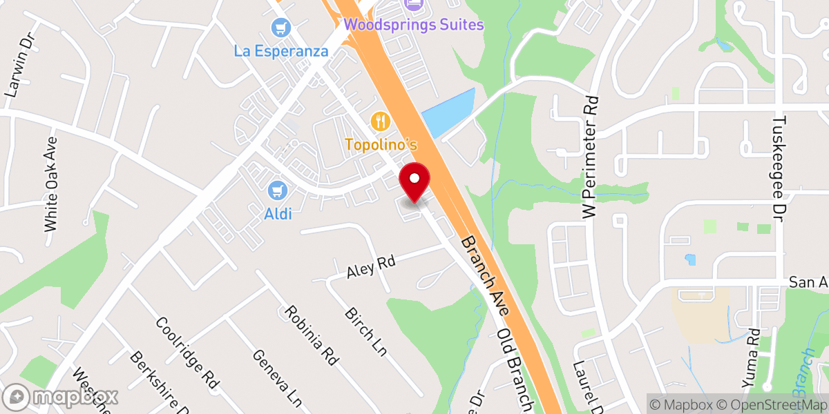Map showing location of Spirit of Truth Christian Church