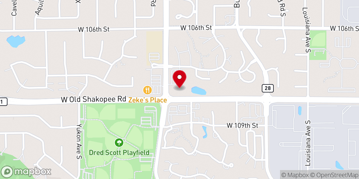 Map showing location of Community Of The Cross Lutheran Church