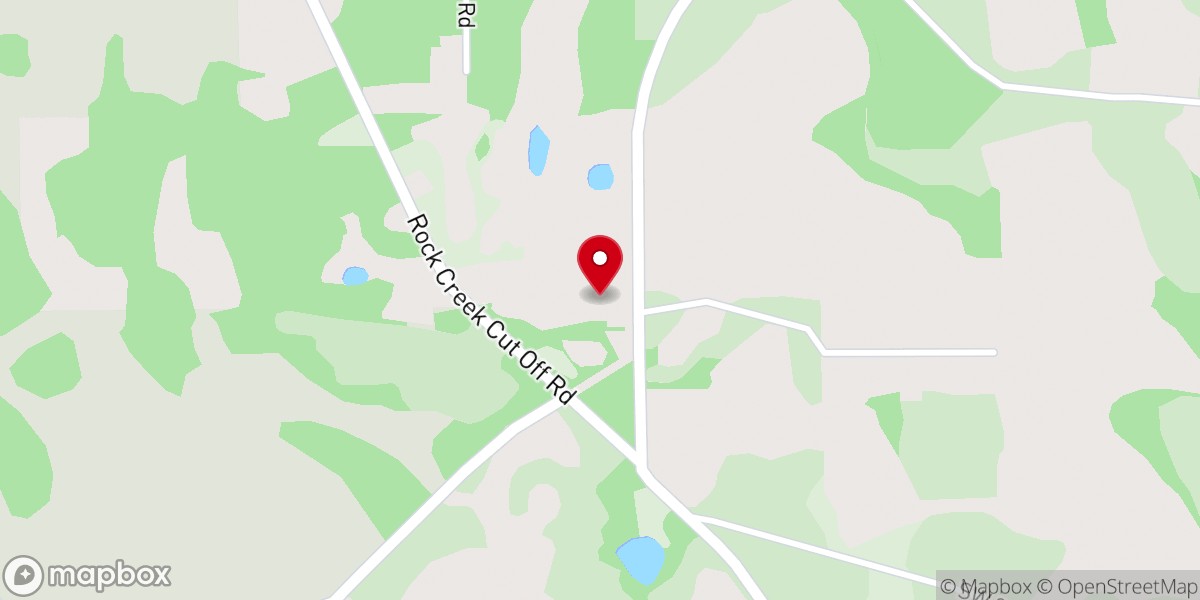 Map showing location of First Baptist Church of Jena