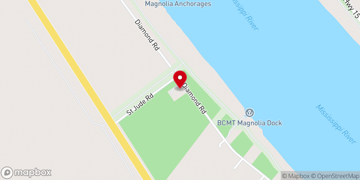 Map showing location of St Jude Catholic Mission