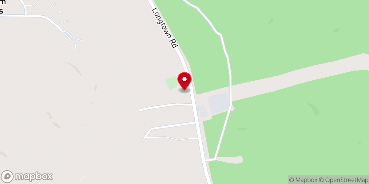 Map showing location of St. Matthew Baptist Church