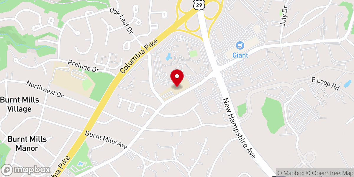 Map showing location of Iglesia Universal