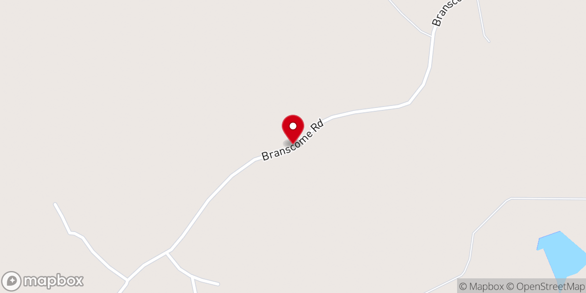 Map showing location of Wilkin Chapel Baptist Church