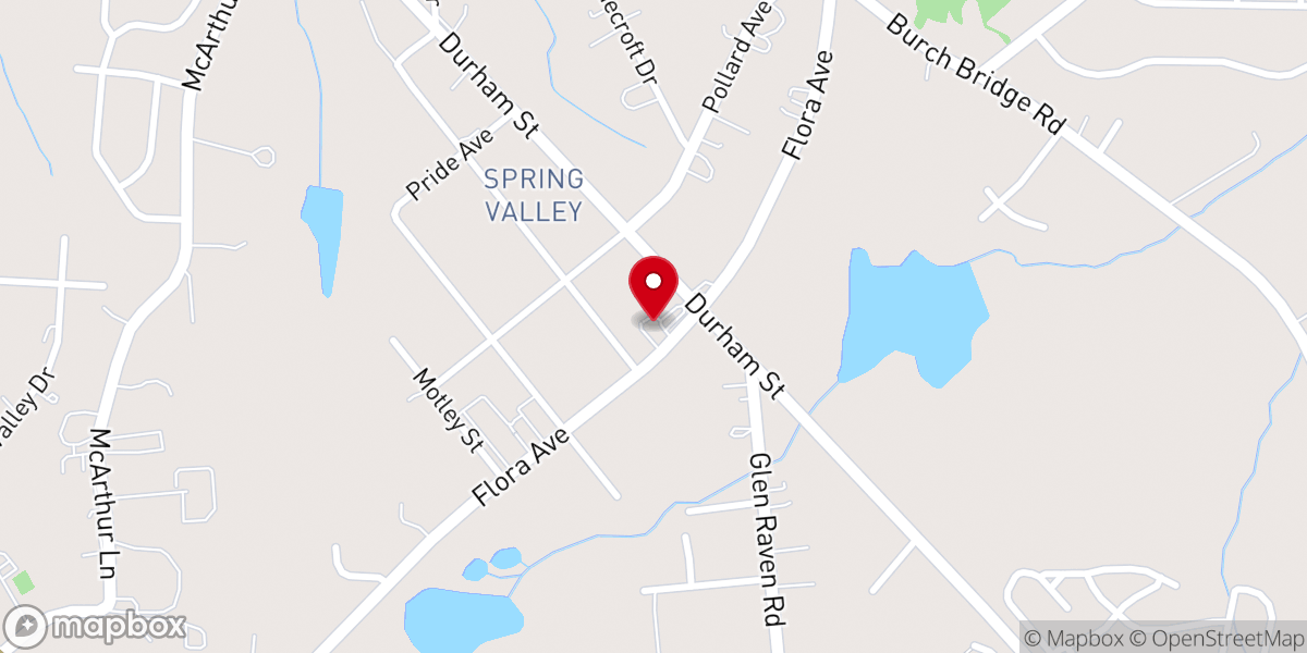 Map showing location of West Burlington Church of God