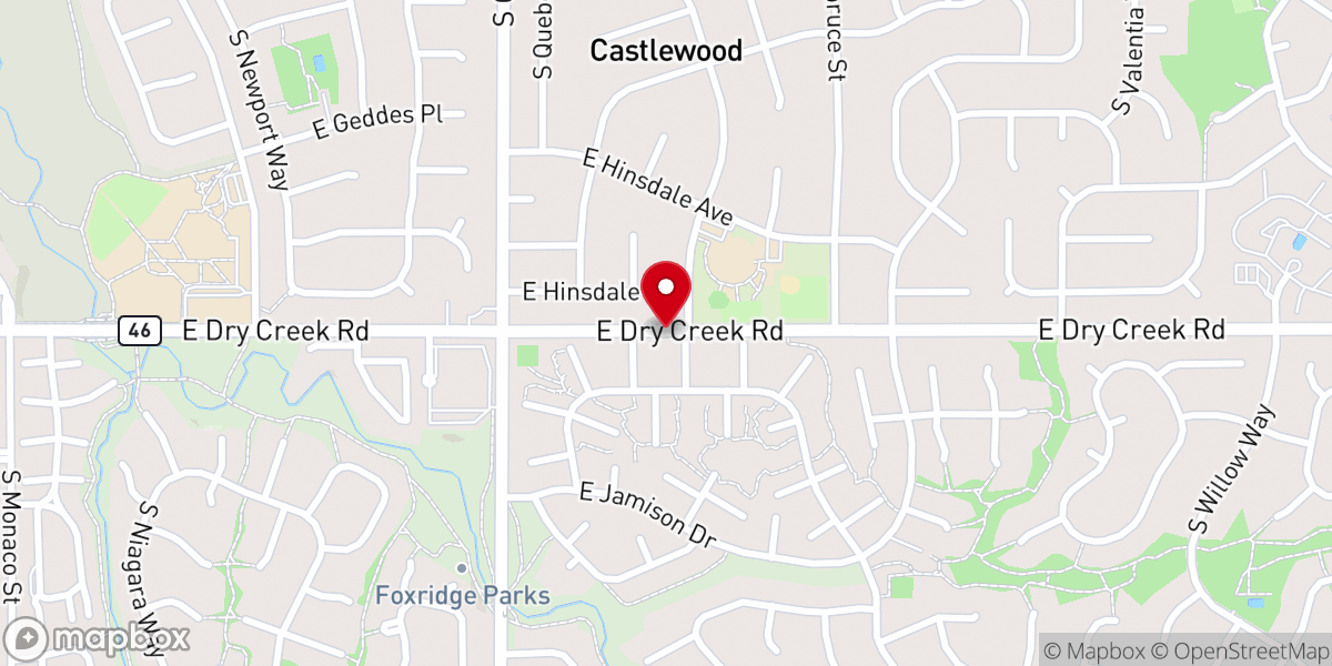 Map showing location of Jain Samaj of Colorado