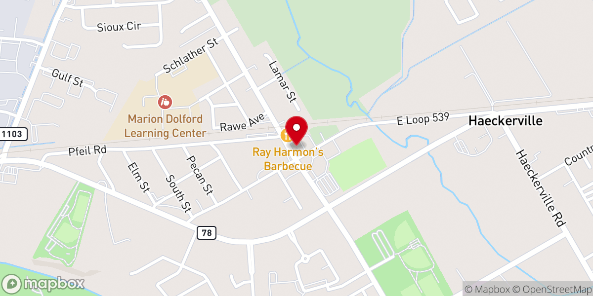 Map showing location of St. Paul Evangelical Church