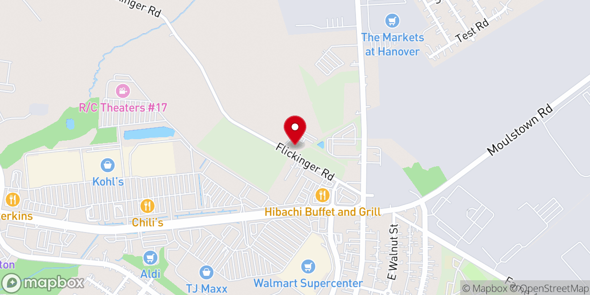 Map showing location of Arise! EFC