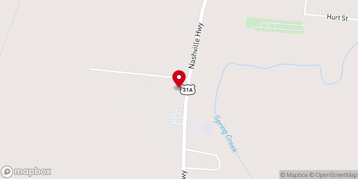 Map showing location of Fast Pace Health Urgent Care - Chapel Hill - TN