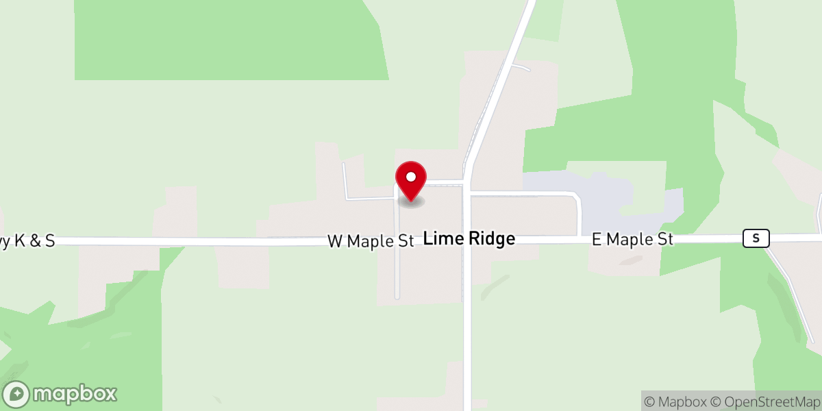 Map showing location of St Boniface Catholic Church