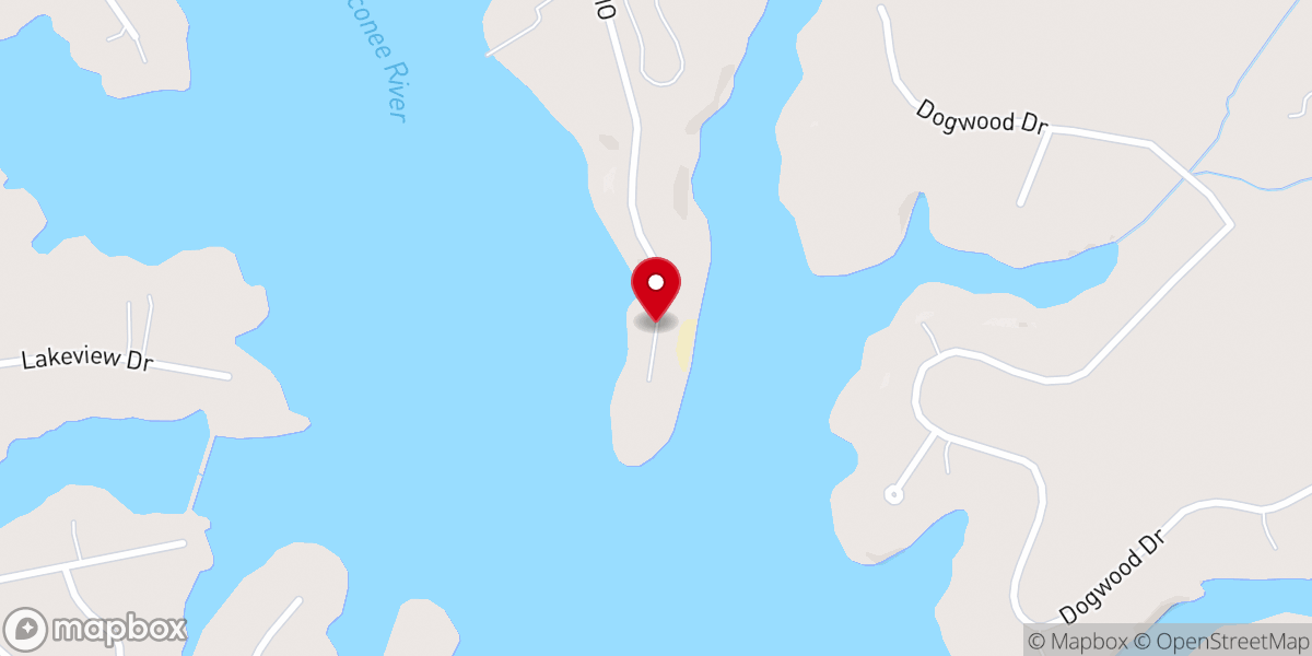 Map showing location of Old Salem Park