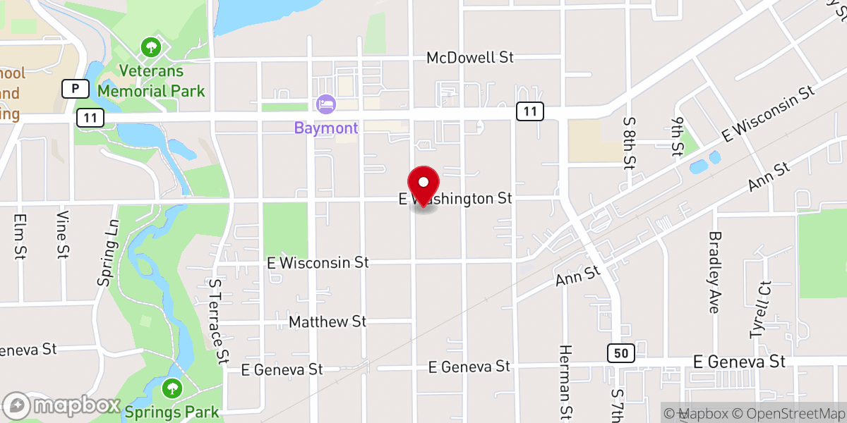 Map showing location of Harvestpoint