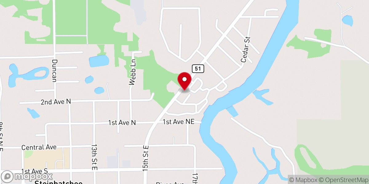 Map showing location of Steinhatchee Landing Resort Conference Center and Chapel!