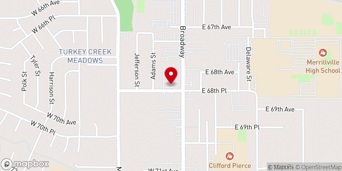 Map showing location of First Love Ministries