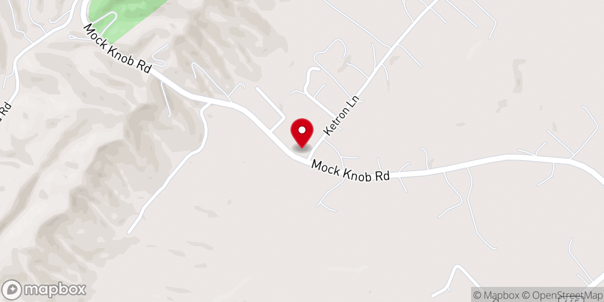 Map showing location of Central Baptist Church
