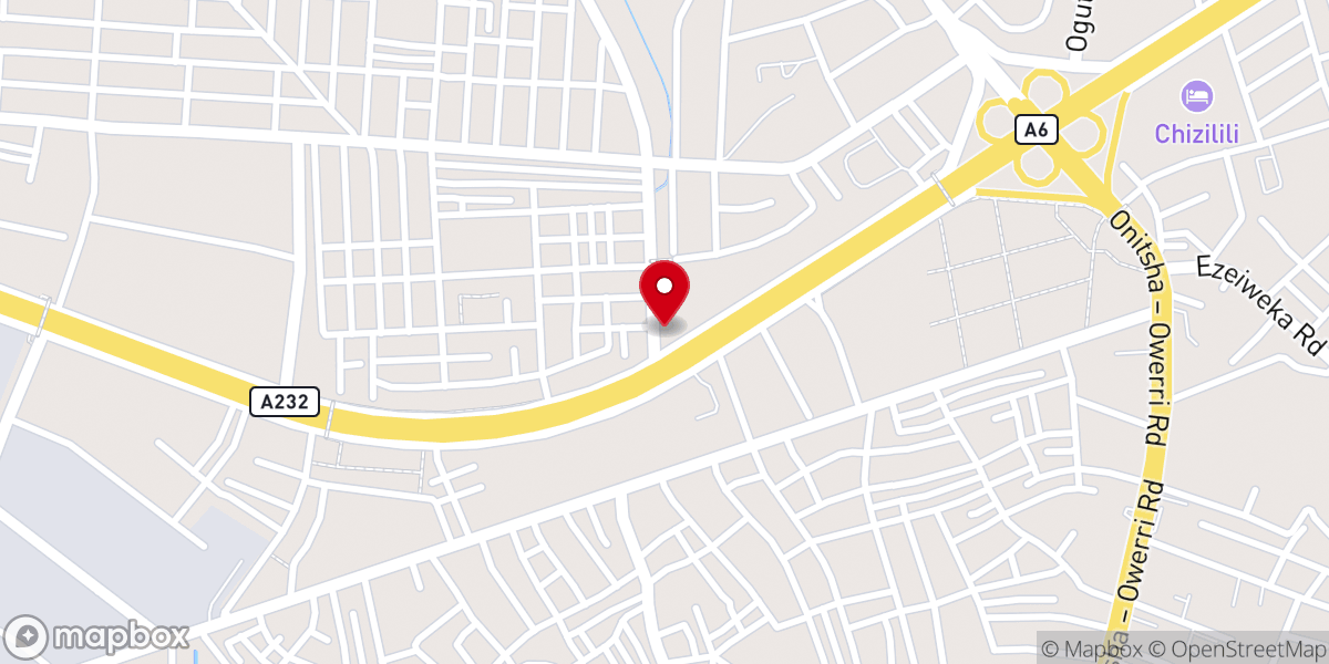 Map showing location of Our Lady Queen of Peace Parish