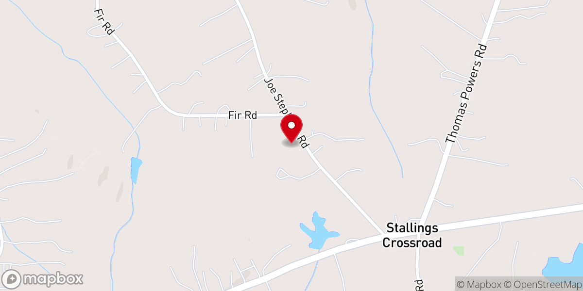 Map showing location of The Chapel at Franklin