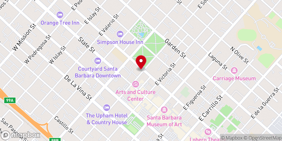 Map showing location of Our Lady of Sorrows Roman Catholic Church