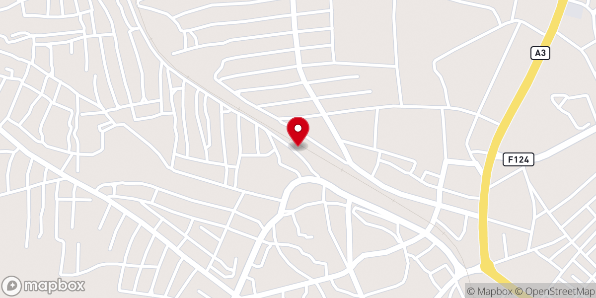 Map showing location of Gospel Prayer Dominion Church