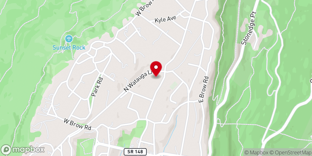 Map showing location of Mother's Day Out