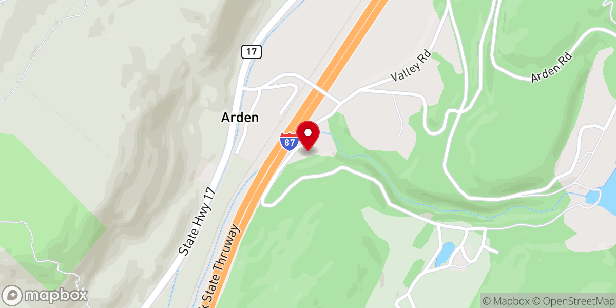 Map showing location of Clove furnace