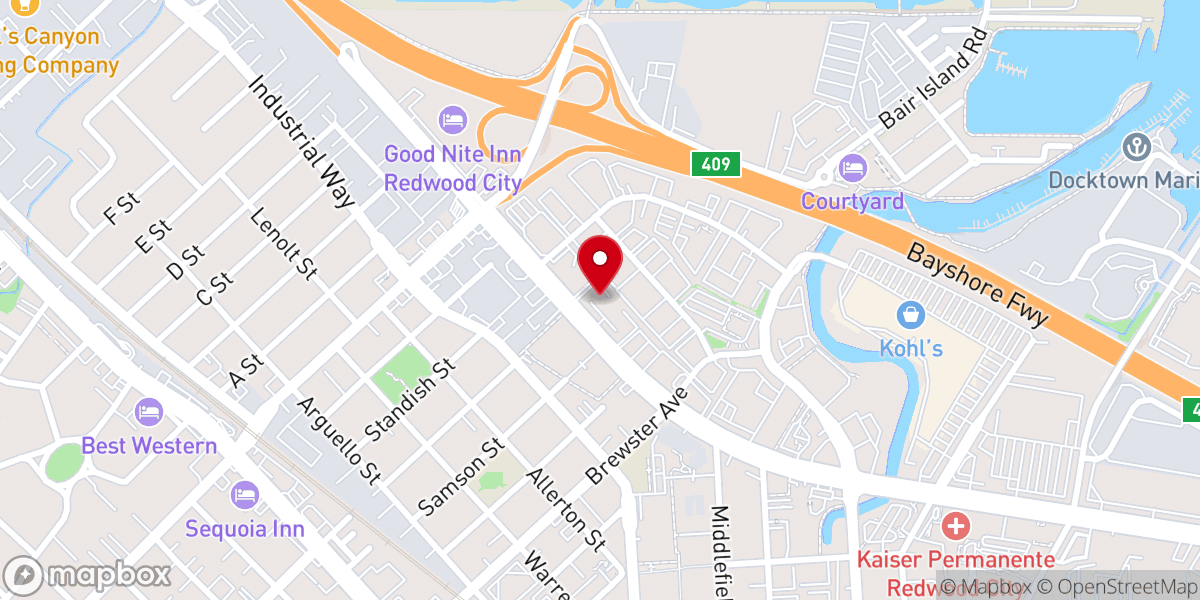 Map showing location of St. Mary of Egypt & Pope Kyrillos VI Coptic Orthodox Church