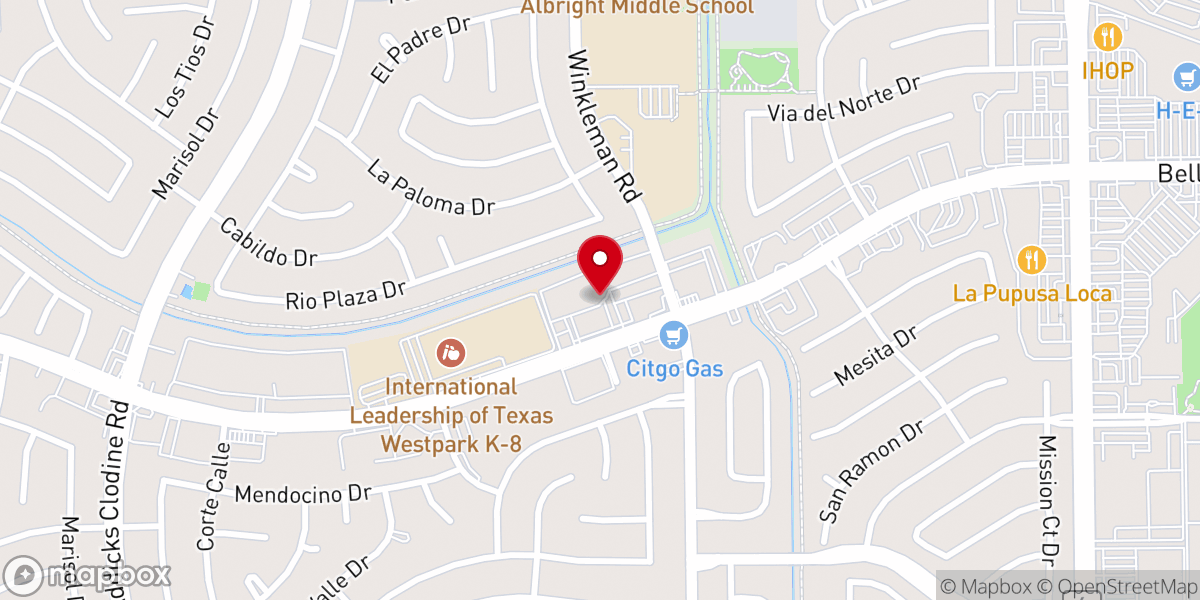 Map showing location of Grace Point Assembly