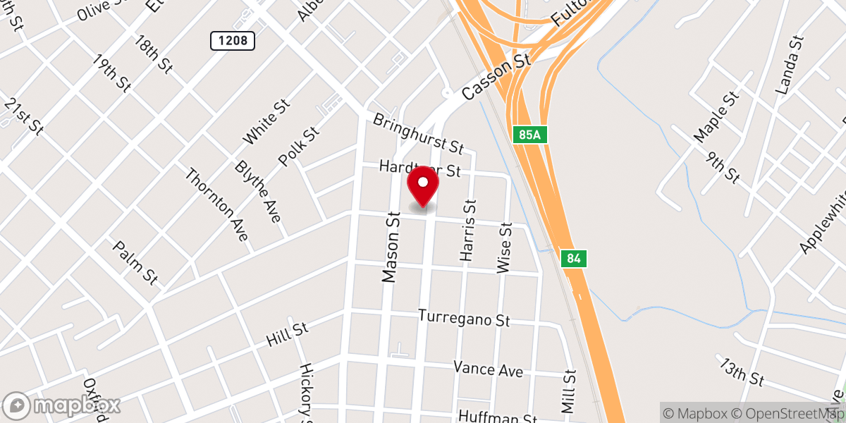 Map showing location of Wilton United Methodist Church