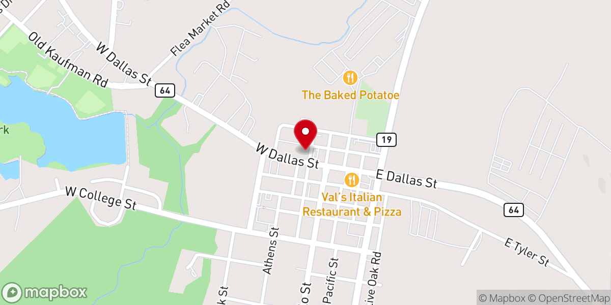 Map showing location of Kingdom Church