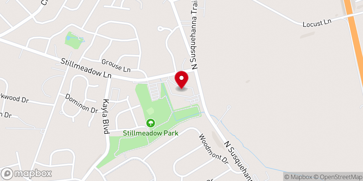Map showing location of Stillmeadow Church of the Nazarene