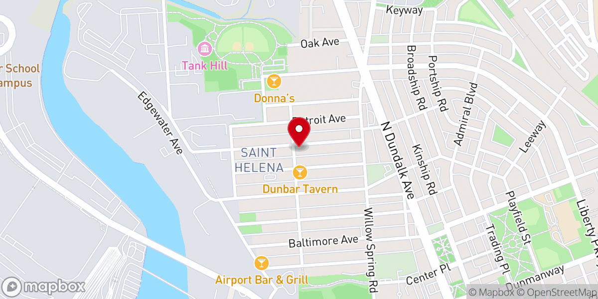 Map showing location of New Hope Church of God-Dundalk