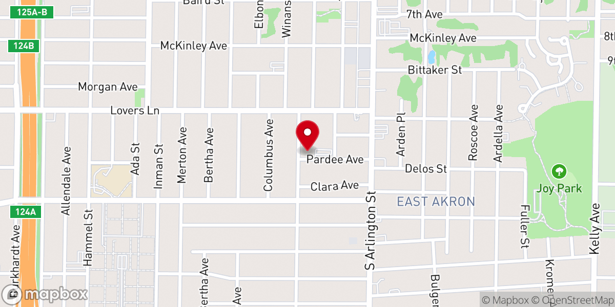Map showing location of Faith Temple Church-Living God
