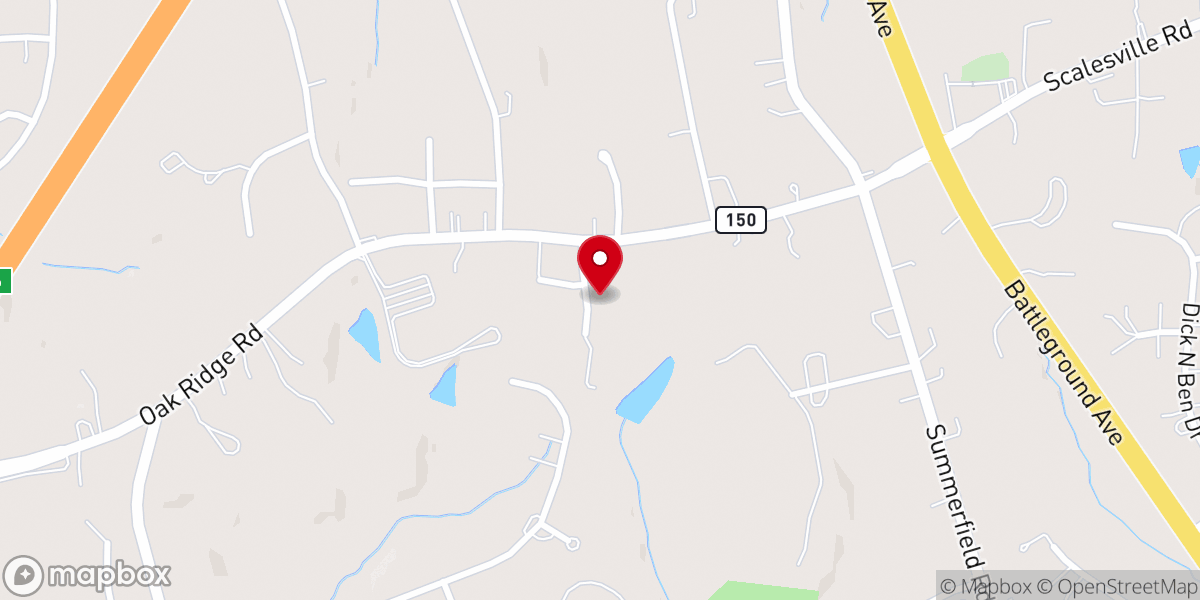 Map showing location of Trinity Church Holiness