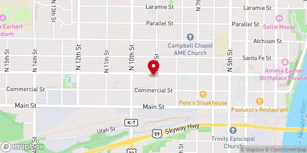 Map showing location of Cornerstone Seventh Day Adventist Church