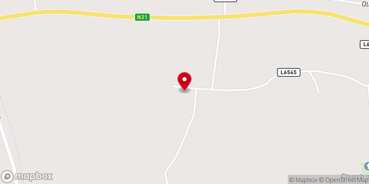 Map showing location of Church Of The Immaculate Conception, Ballymacelligott