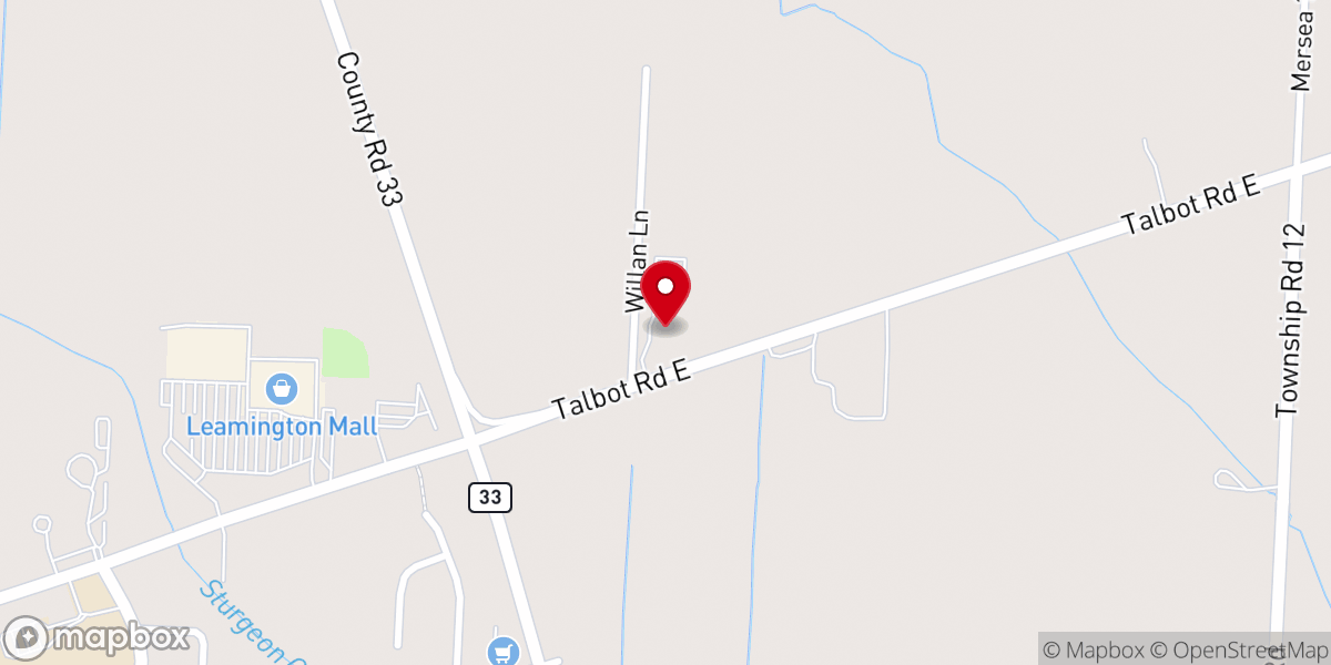 Map showing location of LakePoint Family Church