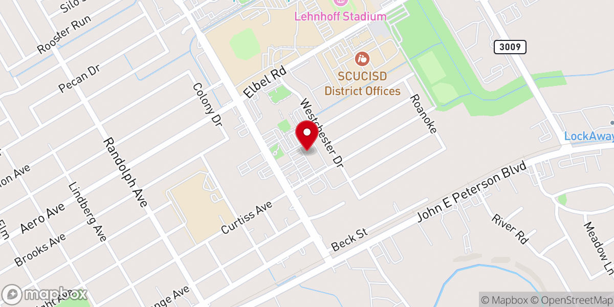 Map showing location of RockPoint Church