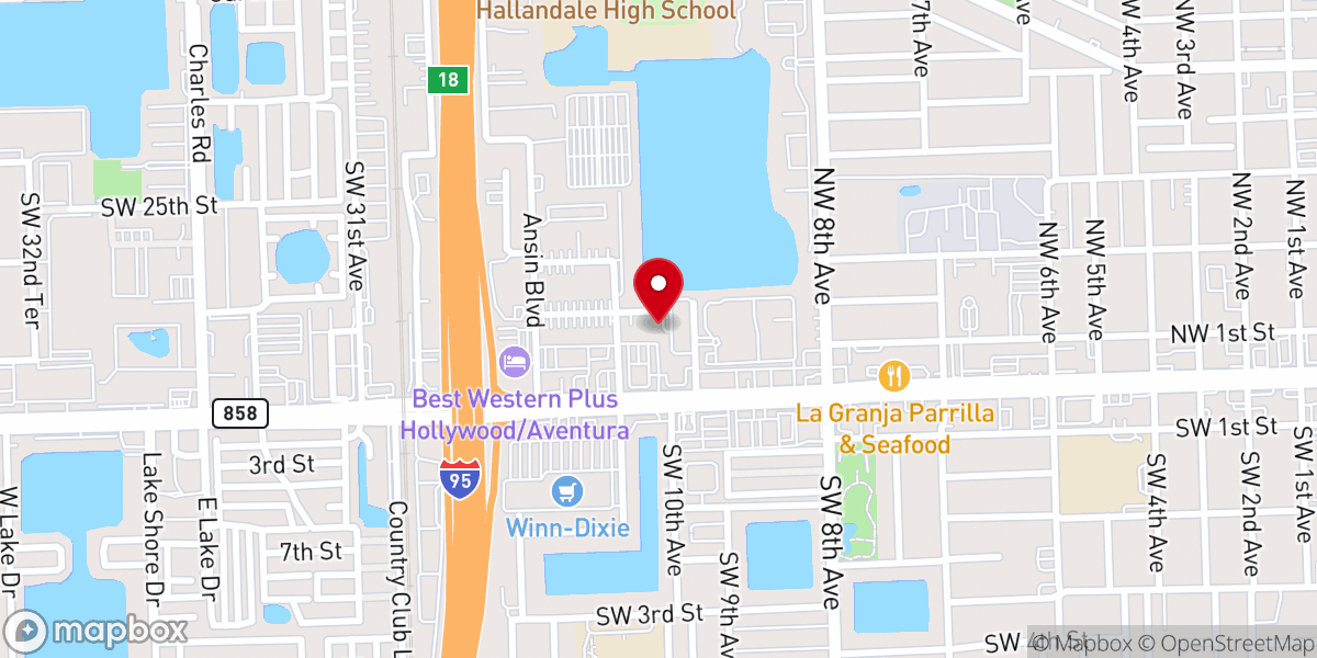Map showing location of Soul's Harvest Christain Center