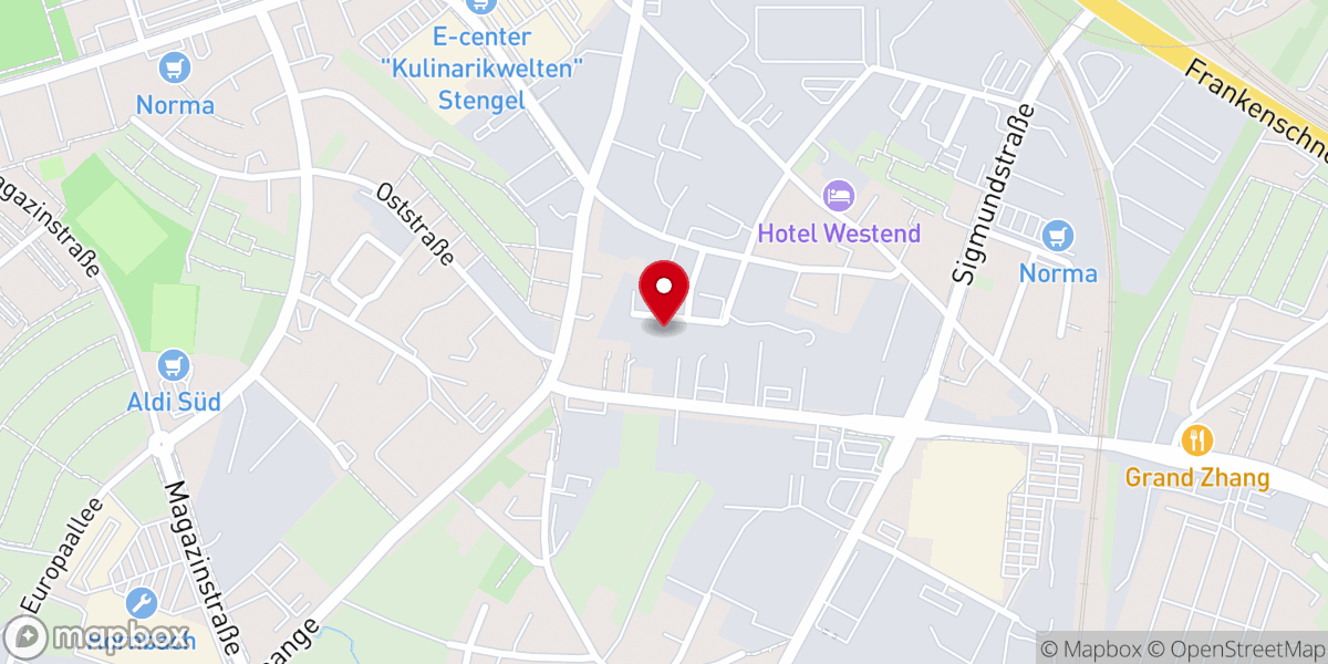 Map showing location of Immanuel Life Church