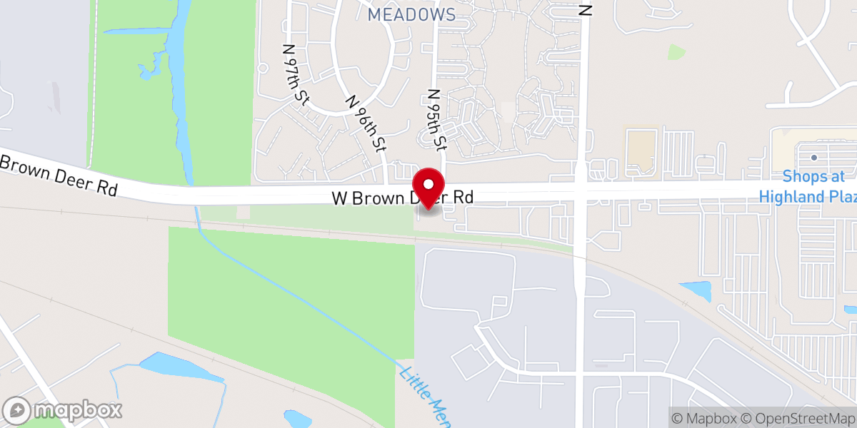 Map showing location of Risen Savior Community Center