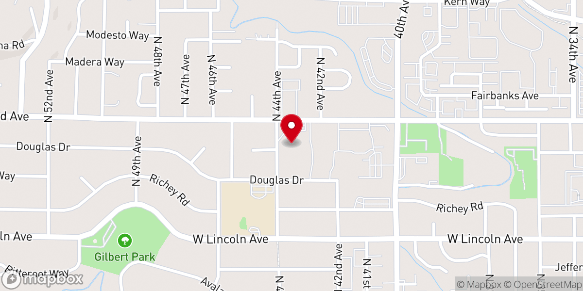 Map showing location of Englewood Christian Church