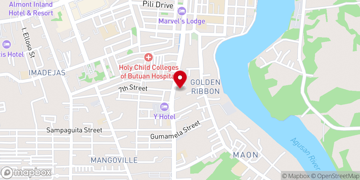 Map showing location of The Church of Jesus Christ of Latter-day Saints