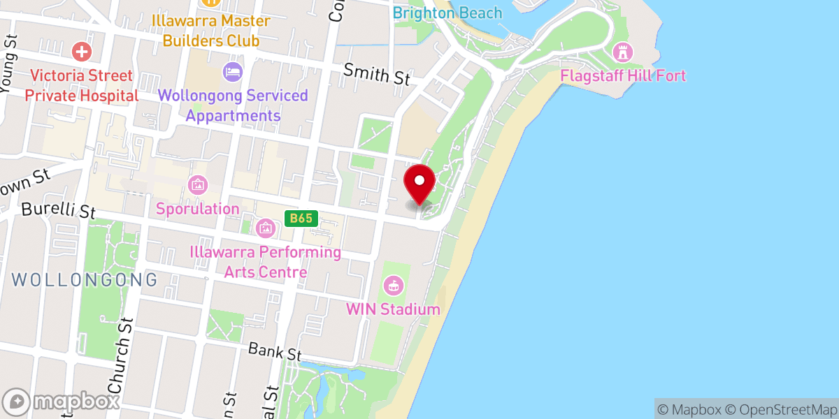 Map showing location of The Crossway