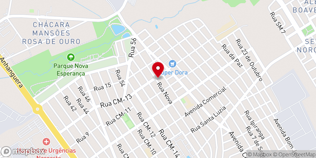 Map showing location of Paróquia Nossa Senhora da Esperança