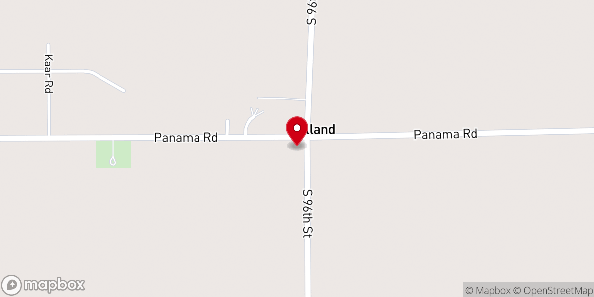 Map showing location of Holland Reformed Church