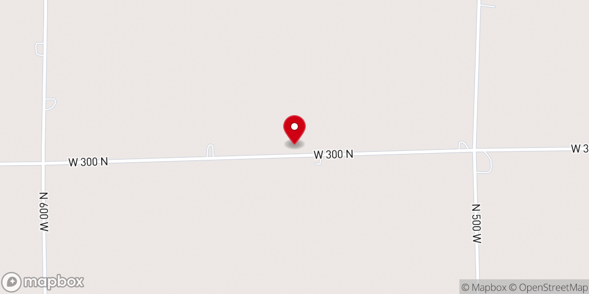 Map showing location of Steele Farms