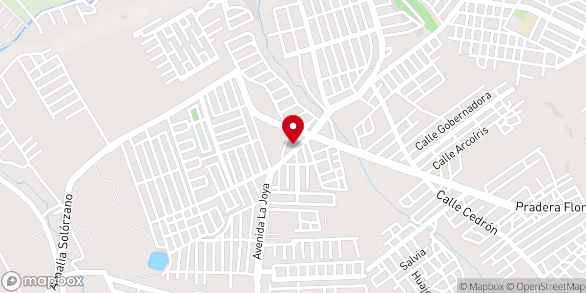 Map showing location of Iglesia Cristiana Casa de la Presencia de Dios