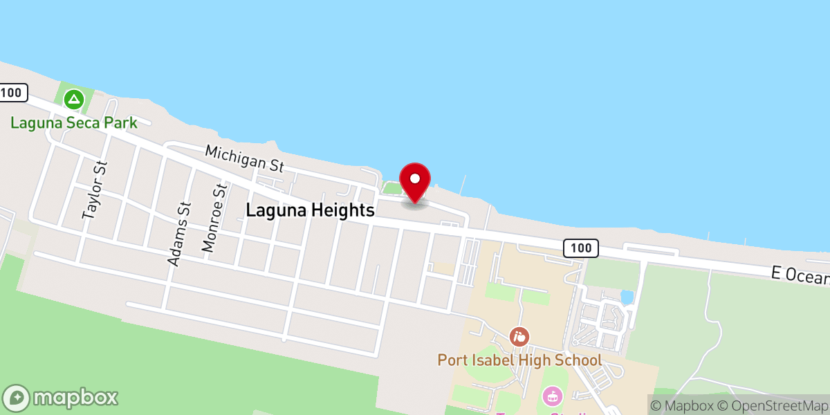 Map showing location of Templo La Roca es Jesucristo
