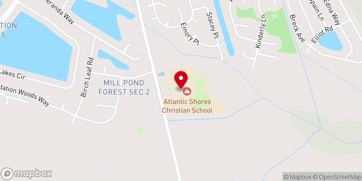 Map showing location of Living Hope Global Methodist Church